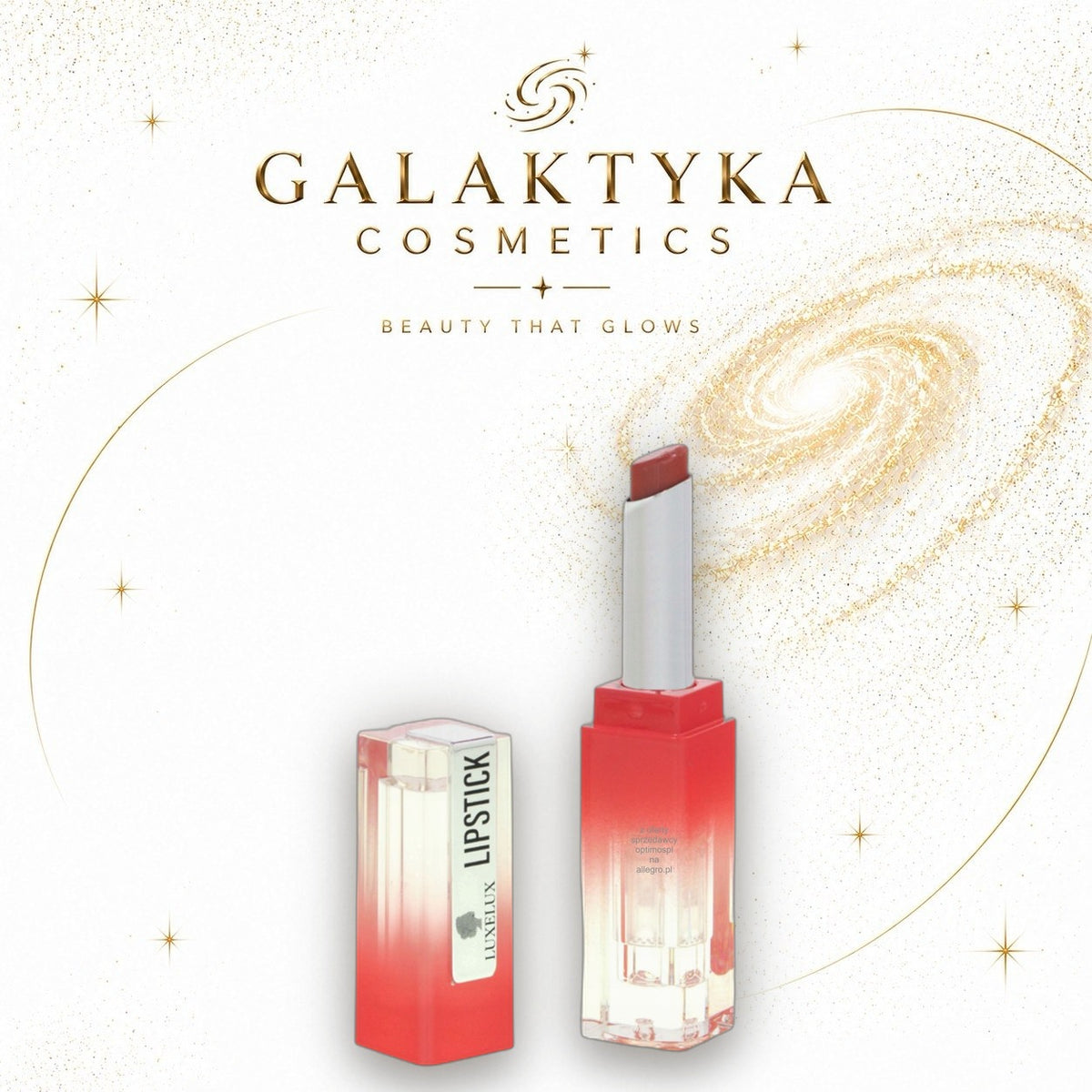 Pomadka do ust nawilżająca 1,5g Luxelux odcień ciemny nude 02
