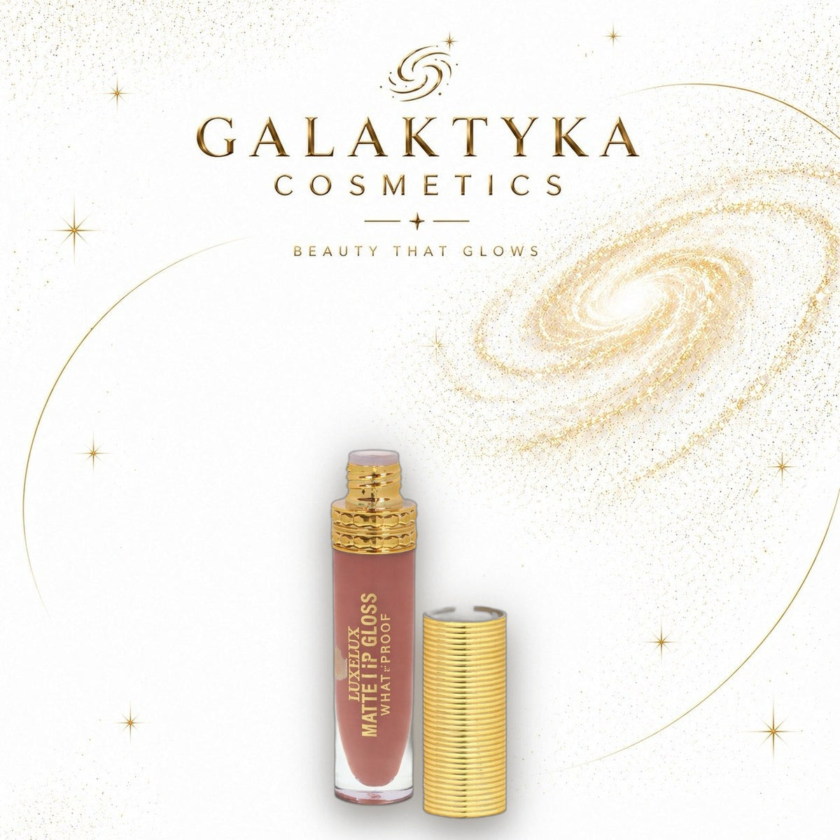 Luxelux Matte Lip Gloss Matowa Pomadka 01 do Ust Długotrwała Wodoodporna
