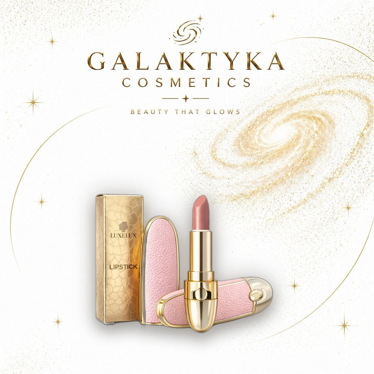 Nawilżająca matowa szminka Luxelux róż 02 barbie