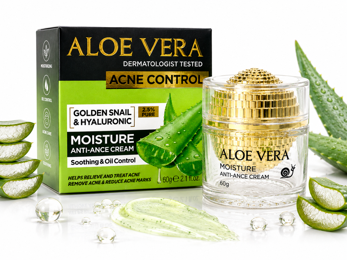 Krem odżywiający do twarzy Fruit of the Wokali Aloe Vera dzień i noc 60 ml